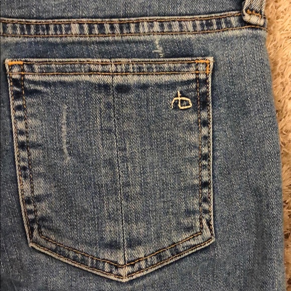 Rag & Bone Distressed Skinny Jean Everton Wash - Picture 3 of 8